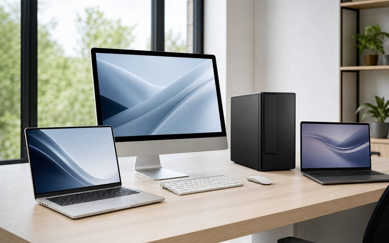 Equipos de computación para oficina y estudio